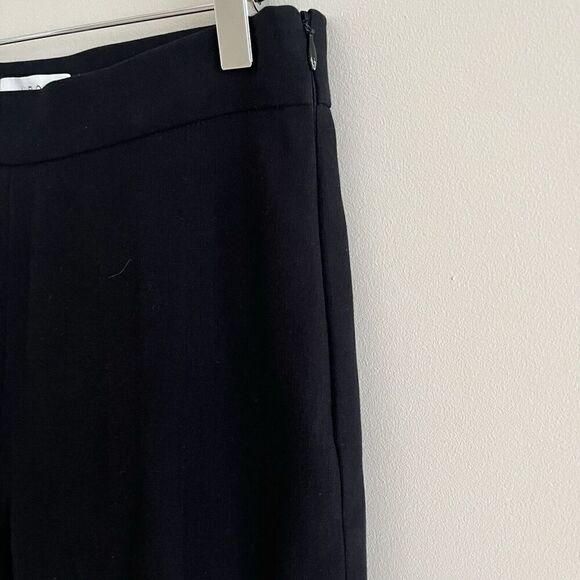 IRO Moore Black Dress Pants 6 Straight Leg Crop Capsule Minimalist Academia 38 - Picture 11 of 13